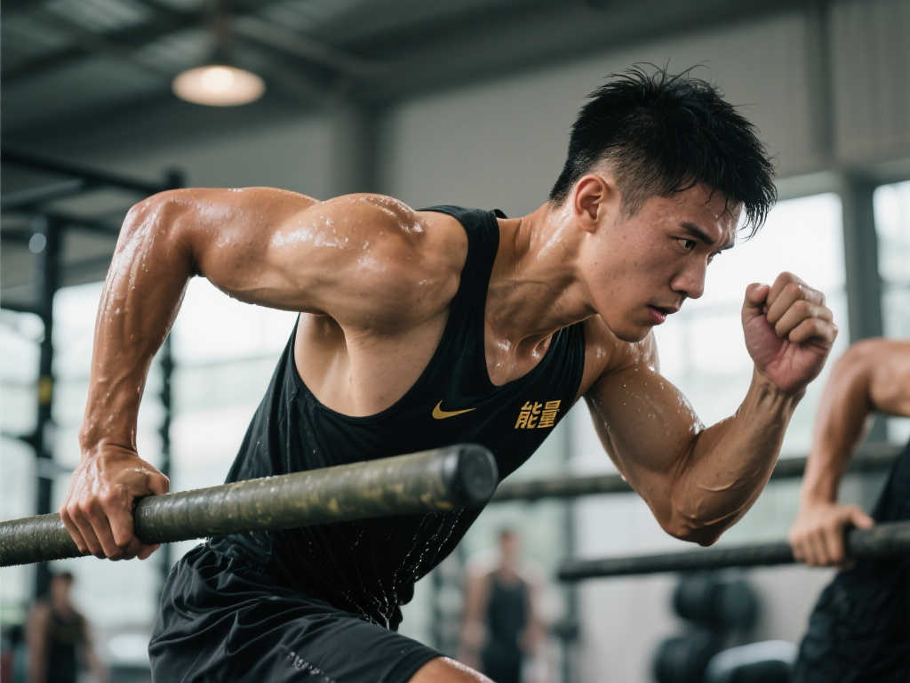 贺一然:上场不计体能,拼尽全力才是关键 贺一然:上场不计体能,拼尽全力才是关键